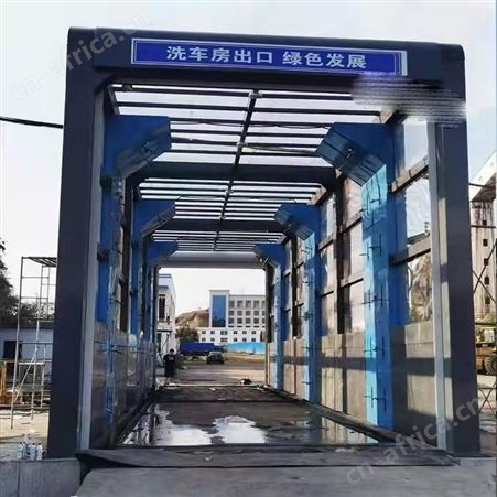 煤场车辆洗车机龙门洗车机搅拌站车辆洗车机18米龙门式洗车机巧夺