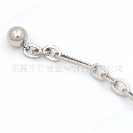 白铜镀金项链简约流行常用链条饰品厂实心圆球小挂件批量来图订购