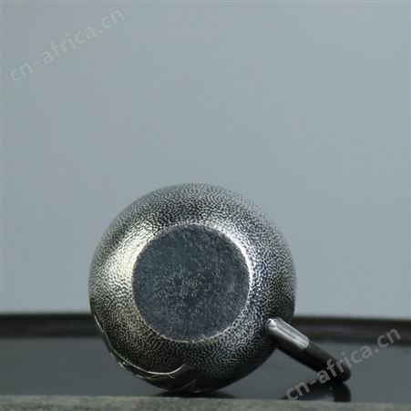 纯银999公道杯套装家用功夫茶具高档分茶器侧把茶滤手工银器