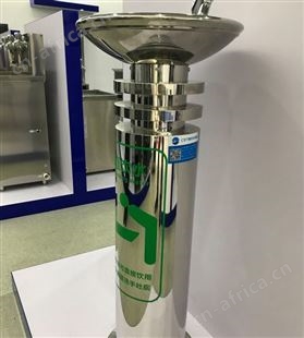 圆形户外饮水平台大理石饮水机石头饮水台石材饮水设备