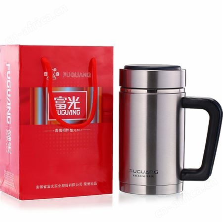 富光保温杯大容量不锈钢真空男士带手柄办公商务便携泡茶杯480ml