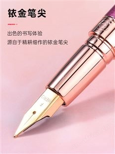 英雄钢笔HS205女神可爱高颜值礼盒装高档练字书写商务金属送礼品