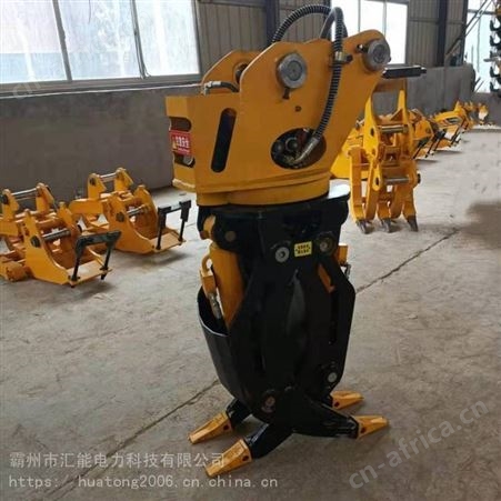 挖掘机液压日式抓钢机多功能液压机械抓木器废旧铁质器材抓取器
