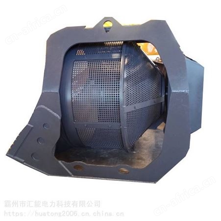 汇能可定制 水陆两用GS-9滚筒筛 花岗岩表面修整斗 装载机液压筛分笼