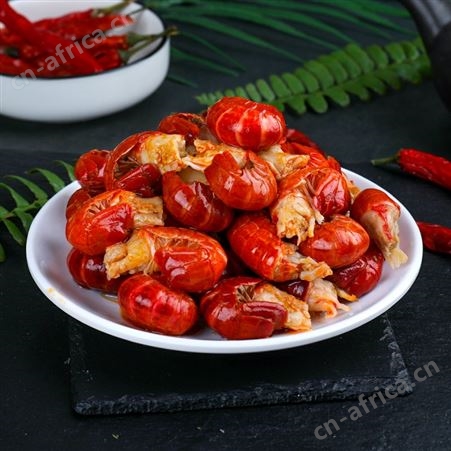 麻辣小龙虾尾罐头开罐即食零食熟食海鲜网红速食去头龙虾球1罐