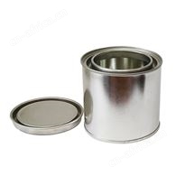 厂家直供 0.25L马口铁油漆圆罐工艺蜡烛罐