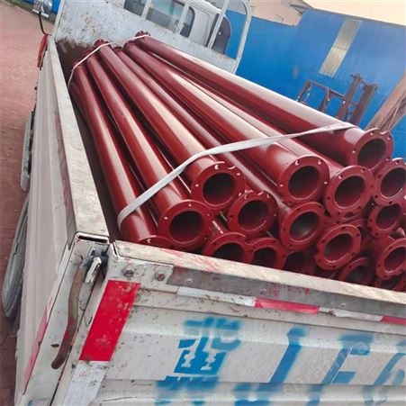 深井泵管 防腐潜水管 3米无缝管 镀锌法兰链接管 瑞鑫达供应