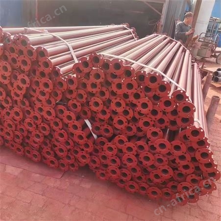 深井泵管 防腐潜水管 3米无缝管 镀锌法兰链接管 瑞鑫达供应