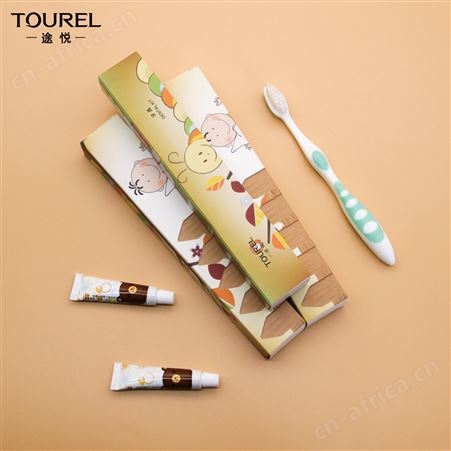 TOUREI途悦厂家儿童一次性用品牙具细软刷毛卡盒套装