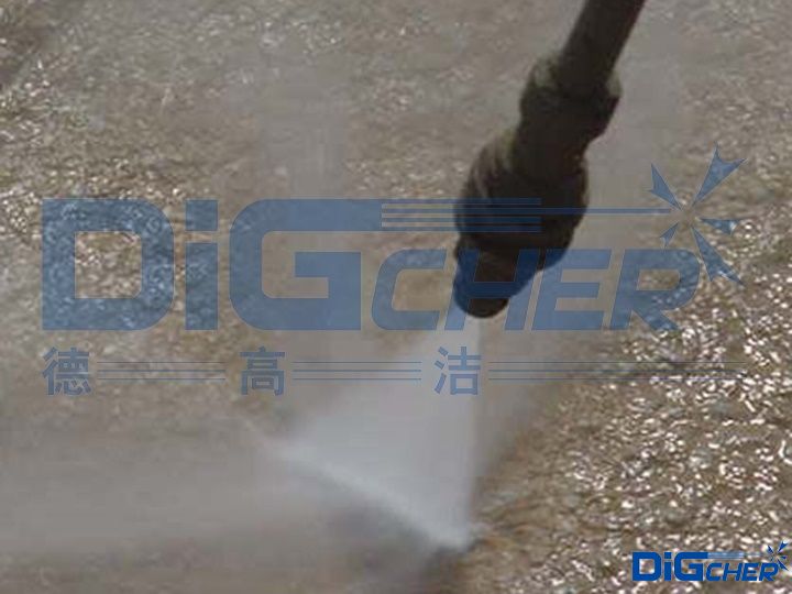 水射流打击效果