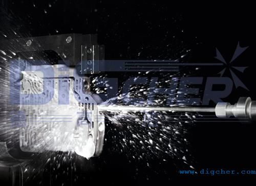 高压水射流高速冲击